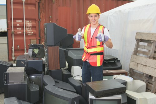 Lewisham professionals handling electronic waste recycling